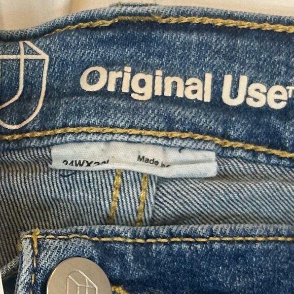 Blue Skinny Jeans Original Use Women's Size 34x32 - Picture 11 of 12